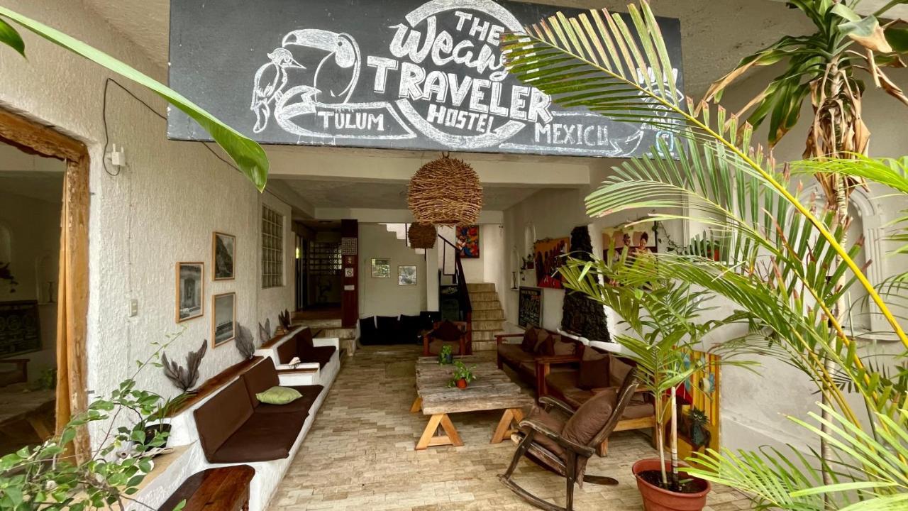 تولوم Weary Traveler Hostel المظهر الخارجي الصورة