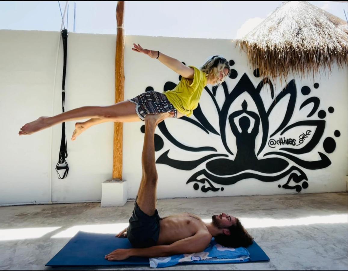تولوم Weary Traveler Hostel المظهر الخارجي الصورة