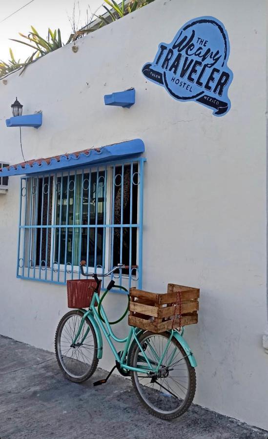 تولوم Weary Traveler Hostel المظهر الخارجي الصورة
