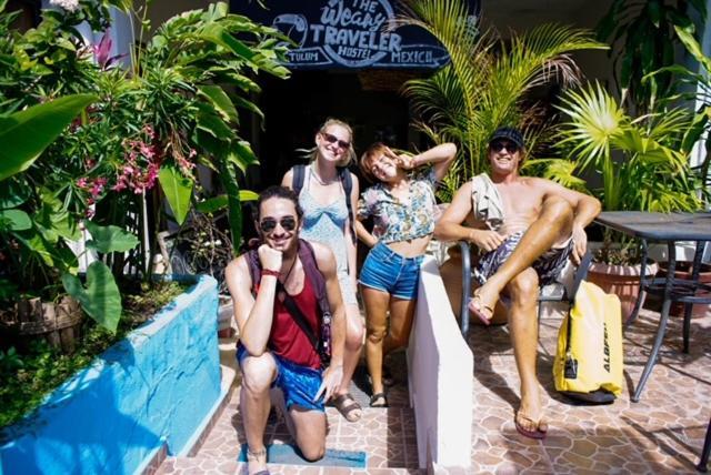 تولوم Weary Traveler Hostel المظهر الخارجي الصورة