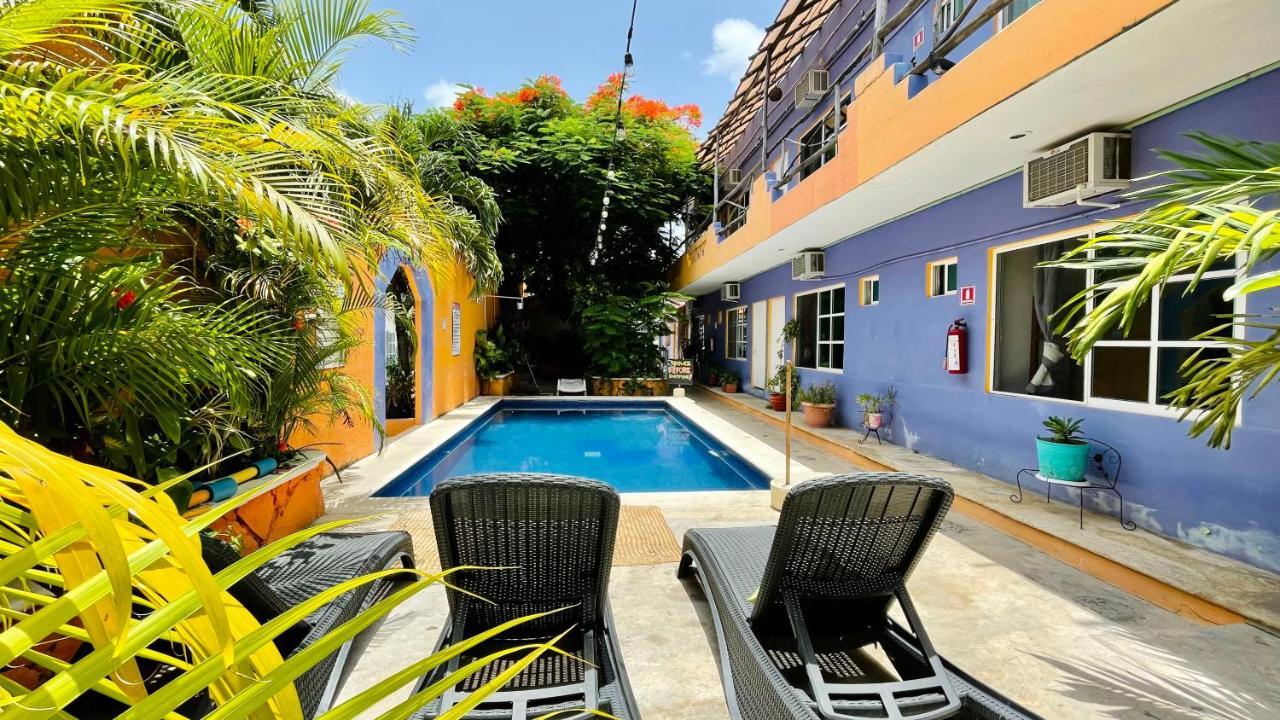 تولوم Weary Traveler Hostel المظهر الخارجي الصورة