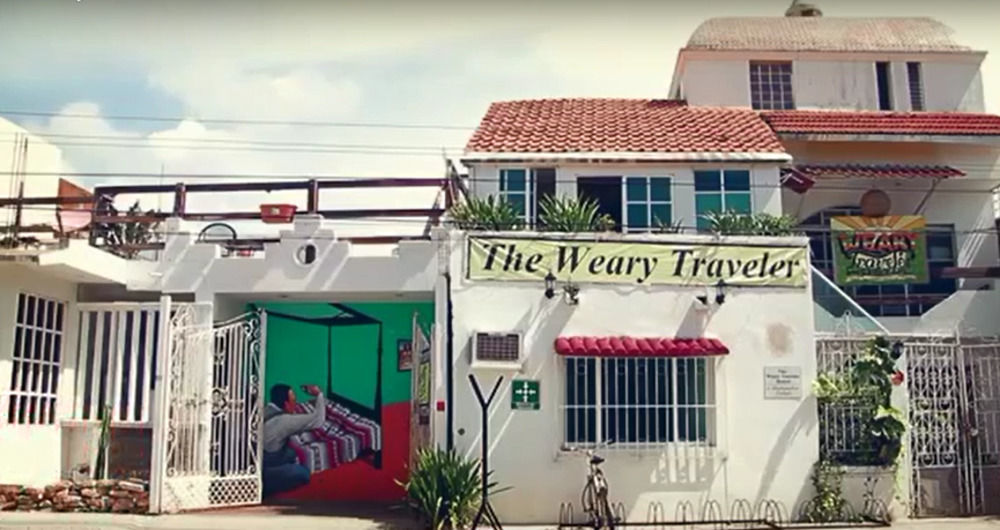 تولوم Weary Traveler Hostel المظهر الخارجي الصورة